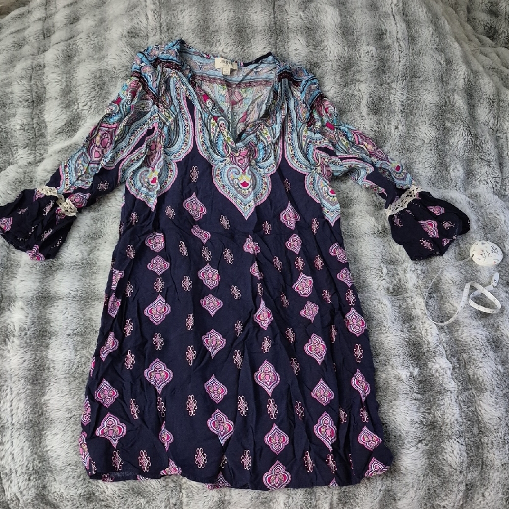 Umgee 🖤 Vibrant Paisley Tunic (472)